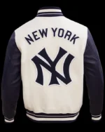 MLB New York Yankees Retro Classic Varsity Jacket | Trendy Leather Jackets