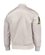 MLB Oakland Athletics Pro Standard Wordmark Satin Jacket | Trendy Leather Jackets