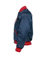 MLB Philadelphia Phillies 1937 Satin Navy Varsity Jacket | TLJ