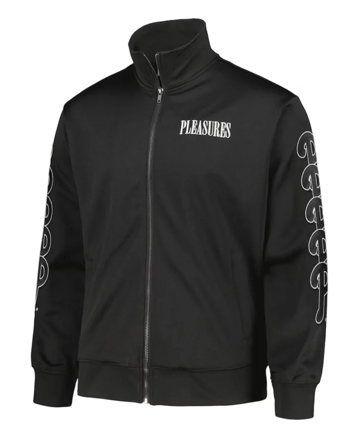 MLB Philadelphia Phillies Pleasures Pitcher Track Jacket | Trendy Leather Jackets