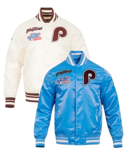 MLB Philadelphia Phillies Retro Classic Satin Jacket | TLJ