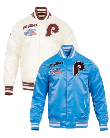 MLB Philadelphia Phillies Retro Classic Satin Jacket | TLJ