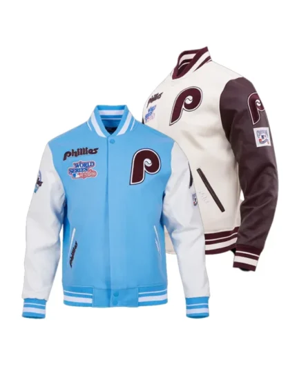 MLB Philadelphia Phillies Retro Classic Varsity Jacket | TLJ