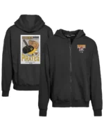 MLB Pittsburgh Pirates Cooperstown Core Logo Black Hoodie | Trendy Leather Jackets