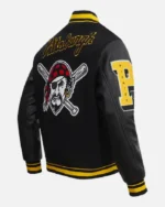 MLB Pittsburgh Pirates Mash Up Varsity Jacket | Trendy Leather Jackets