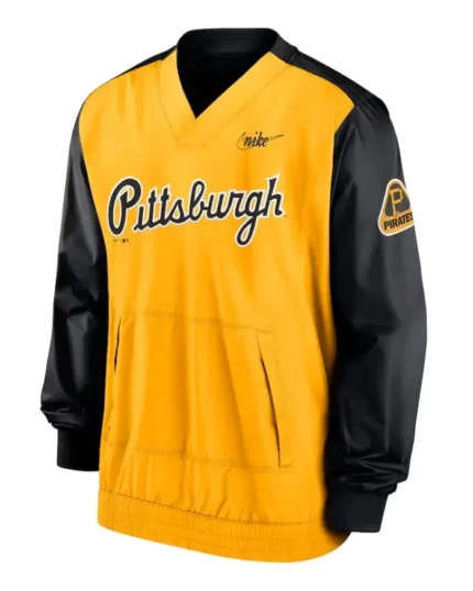 MLB Pittsburgh Pirates Nike Cooperstown Windbreaker Pullover Top | Trendy Leather Jackets