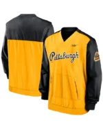 MLB Pittsburgh Pirates Nike Cooperstown Windbreaker Pullover Top | Trendy Leather Jackets