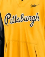 MLB Pittsburgh Pirates Nike Cooperstown Windbreaker Pullover Top | Trendy Leather Jackets