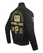 MLB Pittsburgh Pirates Pro Standard Black Area Code Jacket | Trendy Leather Jackets