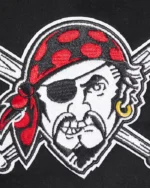 MLB Pittsburgh Pirates Pro Standard Black Area Code Jacket | Trendy Leather Jackets
