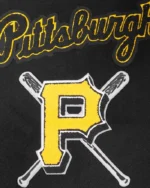 MLB Pittsburgh Pirates Pro Standard Black Varsity Jacket | Trendy Leather Jackets