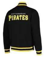 MLB Pittsburgh Pirates Secret Weapon Black Jacket | Trendy Leather Jackets