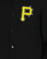 MLB Pittsburgh Pirates Secret Weapon Black Jacket | Trendy Leather Jackets