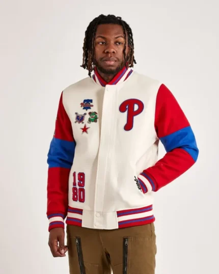 MLB Pro Standard Philadelphia Phillies Varsity Jacket | TLJ