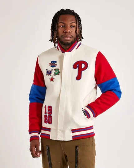 MLB Pro Standard Philadelphia Phillies Varsity Jacket | TLJ