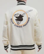 MLB San Diego Padres Classic Satin Jacket | Trendy Leather Jackets