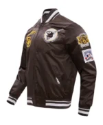 MLB San Diego Padres Classic Satin Jacket | Trendy Leather Jackets