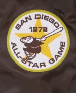 MLB San Diego Padres Classic Satin Jacket | Trendy Leather Jackets