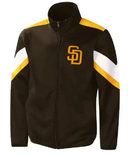 MLB San Diego Padres G-III Sports Track Jacket | Trendy Leather Jackets