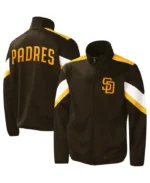 MLB San Diego Padres G-III Sports Track Jacket | Trendy Leather Jackets