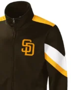 MLB San Diego Padres G-III Sports Track Jacket | Trendy Leather Jackets