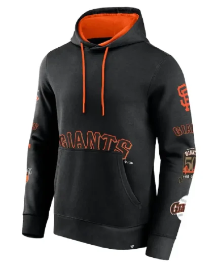 MLB San Francisco Giants Fundamental Pullover Hoodie | Trendy Leather Jackets