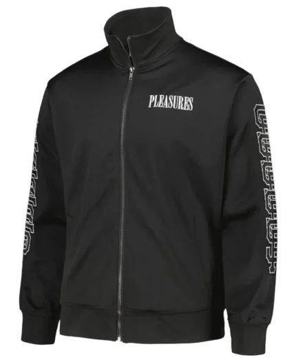 MLB San Francisco Giants Pleasures Pitcher Track Jacket | Trendy Leather Jackets