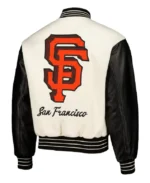 MLB San Francisco Giants Pleasures Varsity Jacket | Trendy Leather Jackets