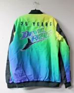 MLB Tampa Bay Devil Rays Poly jacket | Trendy Leather Jackets