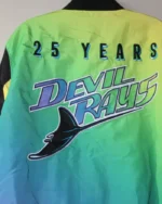MLB Tampa Bay Devil Rays Poly jacket | Trendy Leather Jackets
