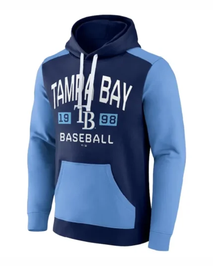 MLB Tampa Bay Rays Fanatics Chip Pullover Hoodie | Trendy Leather Jackets