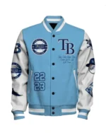 MLB Tampa Bay Rays Hot Trend Varsity Jacket | Trendy Leather Jackets