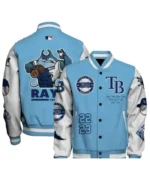 MLB Tampa Bay Rays Hot Trend Varsity Jacket | Trendy Leather Jackets