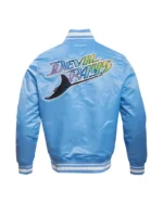 MLB Tampa Bay Rays Retro Classic Satin Jacket | Trendy Leather Jackets