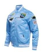 MLB Tampa Bay Rays Retro Classic Satin Jacket | Trendy Leather Jackets