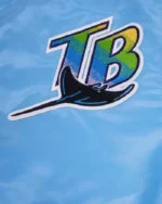 MLB Tampa Bay Rays Retro Classic Satin Jacket | Trendy Leather Jackets