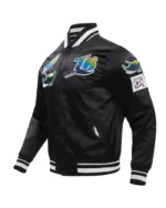 MLB Tampa Bay Rays Retro Classic Satin Jacket | Trendy Leather Jackets