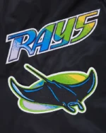 MLB Tampa Bay Rays Retro Classic Satin Jacket | Trendy Leather Jackets