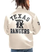 MlbTexas Rangers Pro Standard Retro Classic Satin Jacket | Trendy Leather Jackets