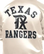 MlbTexas Rangers Pro Standard Retro Classic Satin Jacket | Trendy Leather Jackets