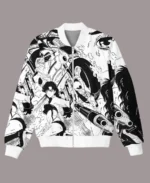 Moonrise Anime Bomber Jacket | Trendy Leather Jackets