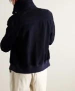 MR P Shearling Trimmed Suede Bomber Jacket | Trendy Leather Jackets