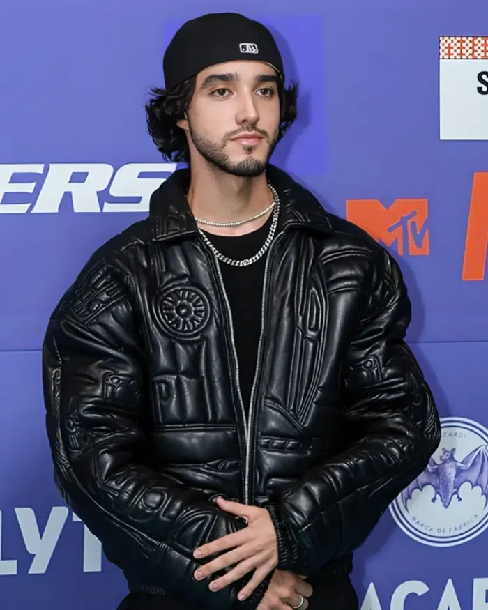 MTV MIAW 2024 Ricky Limon Leather Jacket | Trendy Leather Jackets