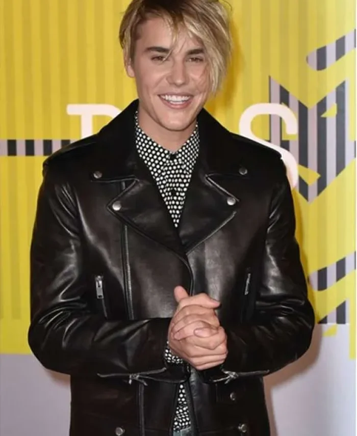 MTV Video Music Awards Justin Bieber Leather Jacket | Trendy Leather Jackets