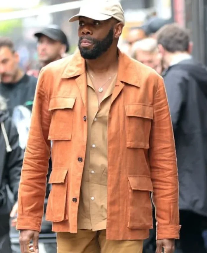 Muncie Daniels The Madness Orange Jacket | Trendy Leather Jackets