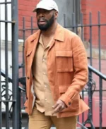 Muncie Daniels The Madness Orange Jacket | Trendy Leather Jackets