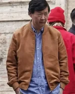 My Spy the Eternal City David Kim Suede Jacket | Trendy Leather Jackets