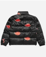 Naruto Akatsuki Puffer Jacket | Trendy Leather Jackets