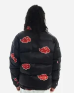 Naruto Akatsuki Puffer Jacket | Trendy Leather Jackets