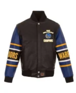 NBA Golden State Warriors Finals Champions Leather Jacket | Trendy Leather Jackets